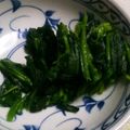 Jyohana's cooksnap of when they made レンジでおひたし、ほうれん草.