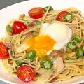 クックPTC60Z☆'s cooksnap of when they made もずく酢で簡単☆大葉とみょうがの夏パスタ.