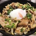 yoshimi☻'s cooksnap of when they made 豚もやしあんかけ丼〜温玉のせ〜.