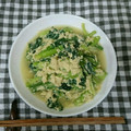 やまさきSG's cooksnap of when they made チンゲン菜と豚肉と卵のとろみ炒め.