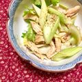 ふたごゆき's cooksnap of when they made 鶏肉とセロリの柚子味噌和え.