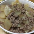 クックYECBVJ☆'s cooksnap of when they made 大根と鷄ひき肉の甘辛中華煮.