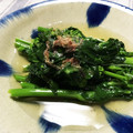 しらとりオカン's cooksnap of when they made 菜の花のおひたしと菜の花のからし和え.
