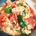 まぁ☆☆★'s cooksnap of when they made トマトと長ねぎの卵炒め黒酢仕上げ.