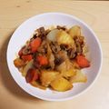 んめんた's cooksnap of when they made ✩挽肉とじゃがいもと玉ねぎの味噌じゃが✩.