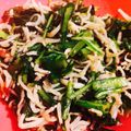 MOKA★☆'s cooksnap of when they made ごはんのお供に！春菊しらす炒め.