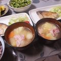 よちりん's cooksnap of when they made じゃがベーコンの味噌汁(^.^)♥︎.