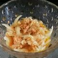 ママリン0113's cooksnap of when they made 鮭中骨缶deマリネ☆簡単おつまみ☆.