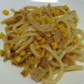 せつせつせつ's cooksnap of when they made ベーコンとコーンの✿バタ焼きうどん.