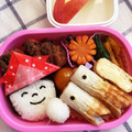 たべたいち's cooksnap of when they made お弁当☆かぼちゃとほうれん草のめんマヨ炒.