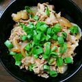 mie322's cooksnap of when they made 豚丼〜フライパンに麺つゆで簡単〜.