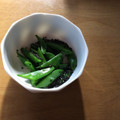 ♡りりたん♡'s cooksnap of when they made スナップエンドウのゴマ和え.