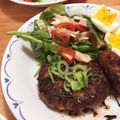 中トトロ☻'s cooksnap of when they made 豆腐と鶏ミンチのつくねバーグ♪お弁当にも.