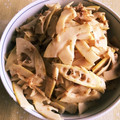 ♪marin♪'s cooksnap of when they made 簡単☆たけのこのきんぴら.