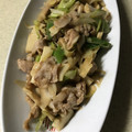 リコナッツ☆'s cooksnap of when they made 大蒜、生姜が効いてる！筍と豚肉の炒め物.