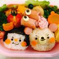 wasabi☆'s cooksnap of when they made キャラ弁＊簡単♪こどもの日弁当.