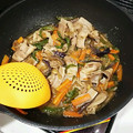クック701VF6☆'s cooksnap of when they made 豚肉と茄子とピーマンの胡麻味噌炒め.