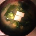 ちゃぎー's cooksnap of when they made 味噌汁 豆腐 わかめ ネギ.