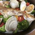 ふぉーぴろ's cooksnap of when they made 【簡単おもてなし】真鯛のアクアパッツァ.