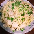 ＊ゆあゆあ＊'s cooksnap of when they made ホタテの稚貝のガーリック酒蒸し.