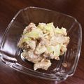 Ｌｅｋｋｅｒ！'s cooksnap of when they made キャベツと里芋のサラダ【離乳食後期にも】.
