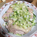 まきぼく's cooksnap of when they made 横浜中華街直伝☆ネギソース☆蒸し鶏に！.