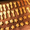++よつば++'s cooksnap of when they made フードプロセッサーで☆ごまクッキー.