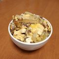 クック9HYN50☆'s cooksnap of when they made ☆すき焼き風ひき肉と豆腐丼☆.