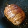 ふぁんたにゃん's cooksnap of when they made 焼肉のタレで！絶品肉巻きおにぎり♪.