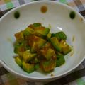 ♡michiyo♡'s cooksnap of when they made ☆Avocado & 醤油麹とワサビ☆.