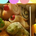 タカちゃん！！'s cooksnap of when they made 簡単弁当！かわいいグルグルちくわ ๑๑.