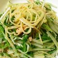 daiだい's cooksnap of when they made ツナと水菜の和風パスタ.
