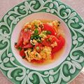 オレオくんママ's cooksnap of when they made ♪ママな味♪トマト卵の炒め.