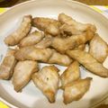 なのはな☆1972's cooksnap of when they made もうかさめのスティック唐揚げ！！.