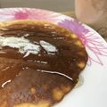 クックUVIF81☆'s cooksnap of when they made ふわふわ小麦粉から手作りホットケーキ.