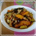 見習い主婦haru's cooksnap of when they made 豚バラと夏野菜のオイスター炒め.