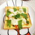 ﾁｲﾁｬﾝﾏﾏ's cooksnap of when they made きゅうりのキムチで＊ピリ辛トースト＊.