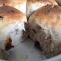 イエス様の愛's cooksnap of when they made レーズンとくるみのちぎりパン.