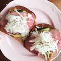 tomitomico's cooksnap of when they made ローストビーフのサンドイッチ〈やよい会〉.