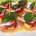 そらいろ猫's cooksnap of when they made ◆じゅわっとトマトの生ハムピンチョス♪◆.
