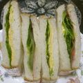 ジョングレ's cooksnap of when they made 我が家のハムとサラダ菜のサンドイッチ.