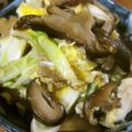 低カロ探検隊's cooksnap of when they made きのこと車麩の玉子丼.