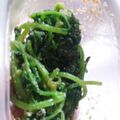 ふぁんたにゃん's cooksnap of when they made 葉っぱの和え物.