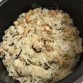 ゆ88's cooksnap of when they made 焼き鳥缶で旨っ♡中華風塩こんぶ鶏飯.