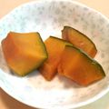 しあわせぶた's cooksnap of when they made レンジで約５分!まるでかぼちゃの煮物.