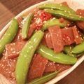 ＊リンちょ＊'s cooksnap of when they made 手作りこんにゃくの炒め物.