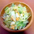ムクすけ。's cooksnap of when they made レンジ蒸しキャベツと卵のおかかマヨサラダ.
