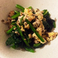 ひい◡̈♥︎'s cooksnap of when they made 華やか一品☆ほうれん草と炒り卵のごま和え.