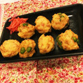 ♡ののちゃんママ♡'s cooksnap of when they made 簡単！美味！紅しょうがと枝豆のさつま揚げ.