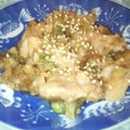 alohamichi's cooksnap of when they made ✾鶏むね肉のねぎマヨ炒め✾.